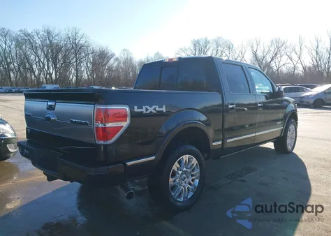 2013 Ford F-150 Platinum из США, поврежденный, VIN 1FTFW1ET5DFD48316